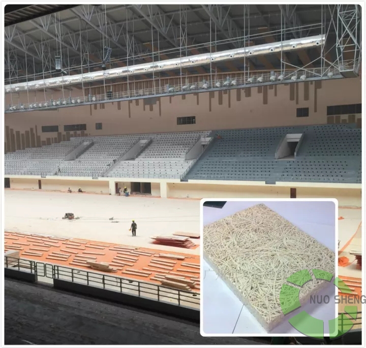 體育館聲學(xué)設(shè)計(jì)-木絲吸音板